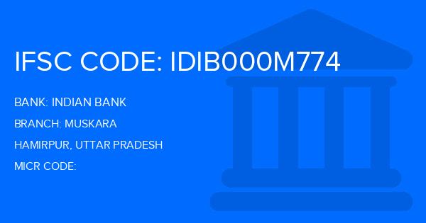 Indian Bank Muskara Branch IFSC Code