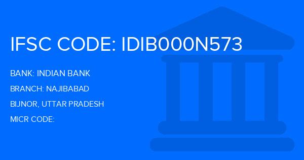 Indian Bank Najibabad Branch IFSC Code