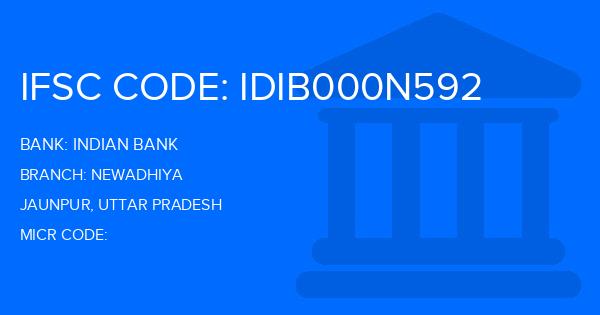 Indian Bank Newadhiya Branch IFSC Code
