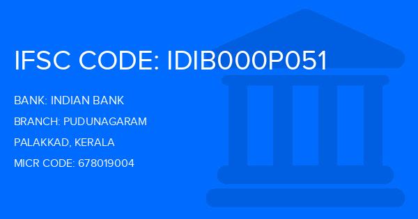 Indian Bank Pudunagaram Branch IFSC Code