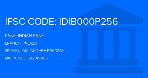 Indian Bank Palasa Branch IFSC Code