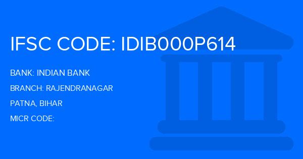 Indian Bank Rajendranagar Branch IFSC Code