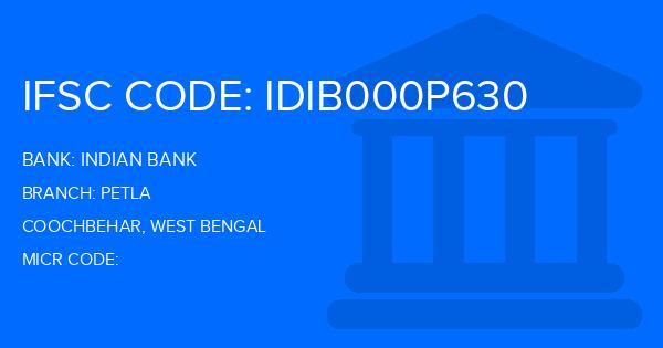 Indian Bank Petla Branch IFSC Code