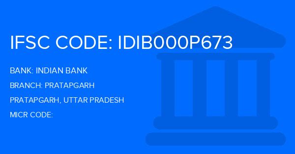 Indian Bank Pratapgarh Branch IFSC Code