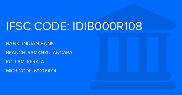 Indian Bank Ramankulangara Branch IFSC Code