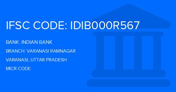 Indian Bank Varanasi Ramnagar Branch IFSC Code