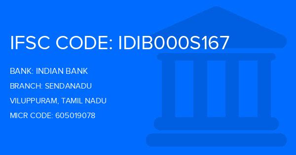 Indian Bank Sendanadu Branch IFSC Code