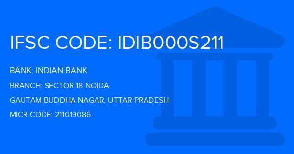 Indian Bank Sector 18 Noida Branch IFSC Code