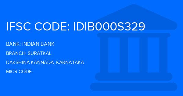 Indian Bank Suratkal Branch IFSC Code