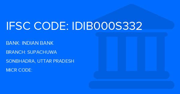 Indian Bank Supachuwa Branch IFSC Code