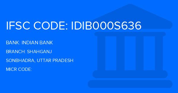 Indian Bank Shahganj Branch IFSC Code