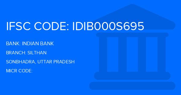 Indian Bank Silthan Branch IFSC Code