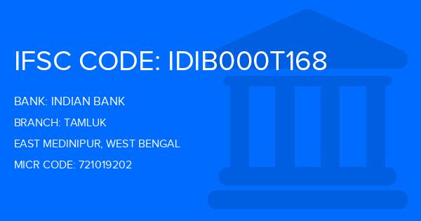 Indian Bank Tamluk Branch IFSC Code