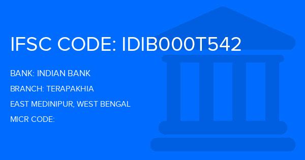 Indian Bank Terapakhia Branch IFSC Code