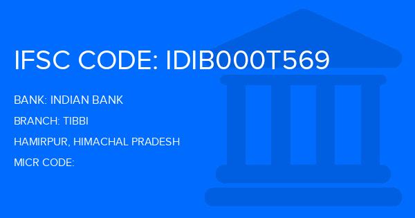 Indian Bank Tibbi Branch IFSC Code