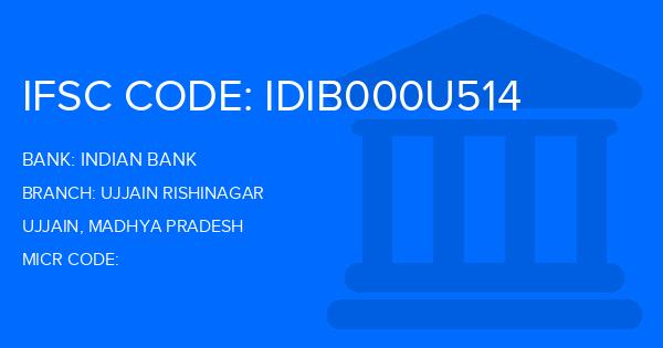 Indian Bank Ujjain Rishinagar Branch IFSC Code