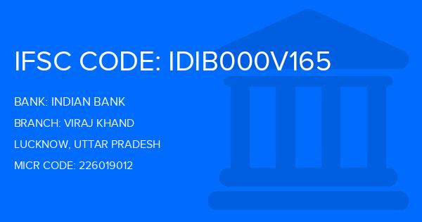 Indian Bank Viraj Khand Branch IFSC Code