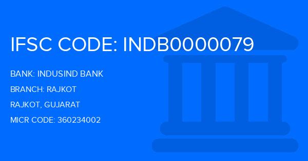 Indusind Bank Rajkot Branch IFSC Code