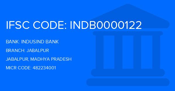 Indusind Bank Jabalpur Branch IFSC Code