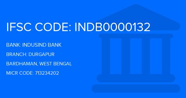 Indusind Bank Durgapur Branch IFSC Code