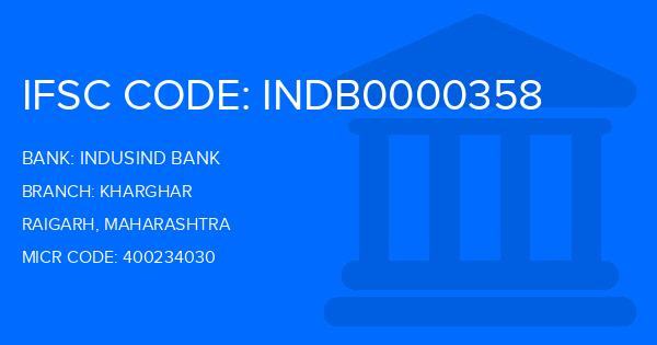 Indusind Bank Kharghar Branch IFSC Code