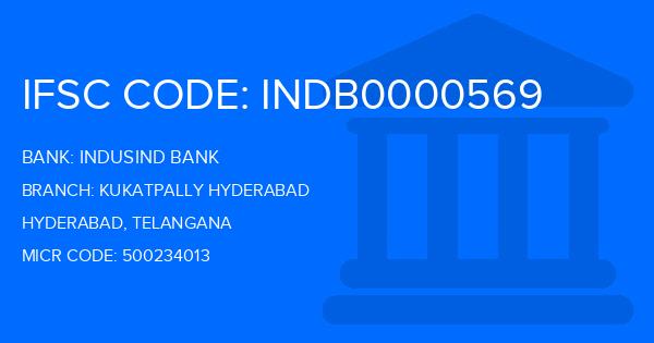 Indusind Bank Kukatpally Hyderabad Branch IFSC Code