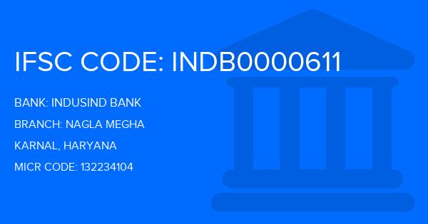 Indusind Bank Nagla Megha Branch IFSC Code