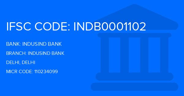 Indusind Bank Indusind Bank Branch IFSC Code