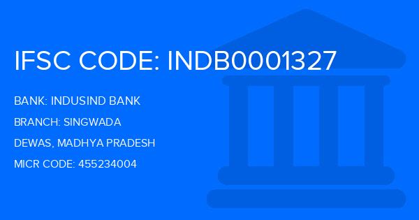 Indusind Bank Singwada Branch IFSC Code