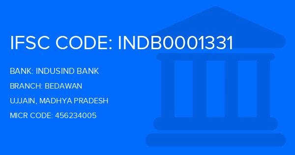 Indusind Bank Bedawan Branch IFSC Code