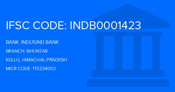 Indusind Bank Bhuntar Branch IFSC Code