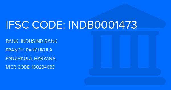 Indusind Bank Panchkula Branch IFSC Code