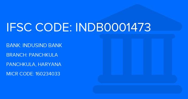 Indusind Bank Panchkula Branch IFSC Code