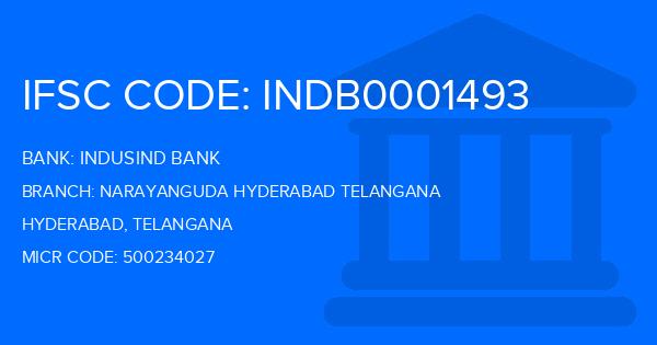 Indusind Bank Narayanguda Hyderabad Telangana Branch IFSC Code