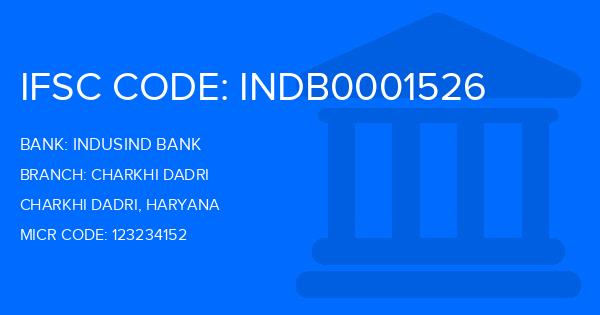 Indusind Bank Charkhi Dadri Branch IFSC Code