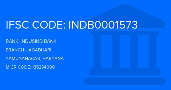 Indusind Bank Jagadhari Branch IFSC Code