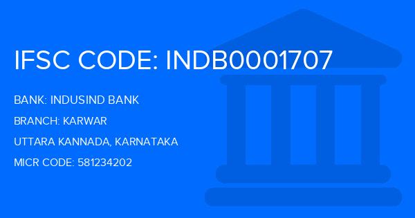 Indusind Bank Karwar Branch IFSC Code