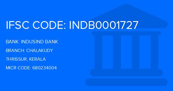 Indusind Bank Chalakudy Branch IFSC Code
