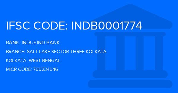 Indusind Bank Salt Lake Sector Three Kolkata Branch IFSC Code