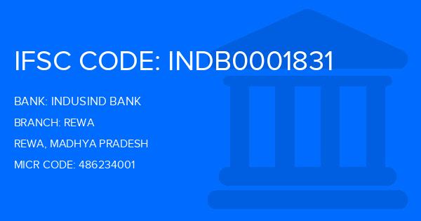 Indusind Bank Rewa Branch IFSC Code