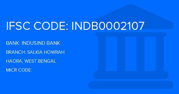 Indusind Bank Salkia Howrah Branch IFSC Code