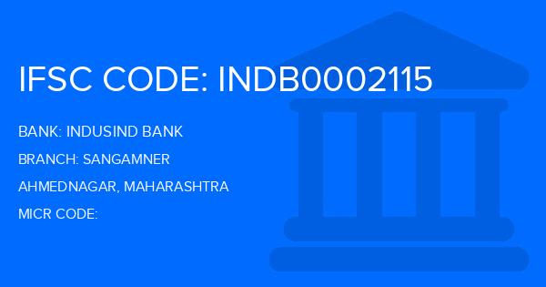 Indusind Bank Sangamner Branch IFSC Code