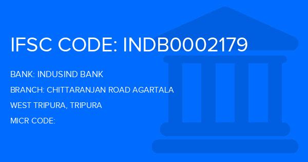 Indusind Bank Chittaranjan Road Agartala Branch IFSC Code