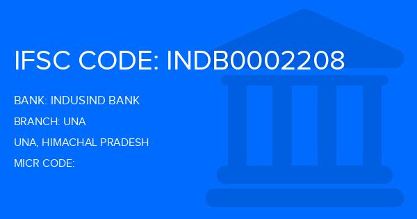 Indusind Bank Una Branch IFSC Code