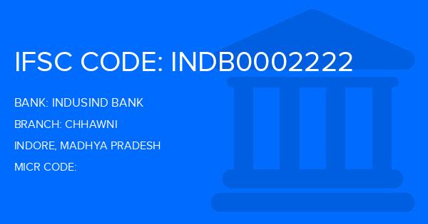 Indusind Bank Chhawni Branch IFSC Code
