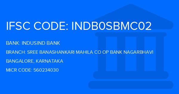 Indusind Bank Sree Banashankari Mahila Co Op Bank Nagarbhavi Branch IFSC Code