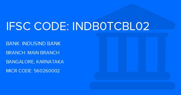 Indusind Bank Main Branch