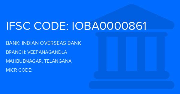 Indian Overseas Bank (IOB) Veepanagandla Branch IFSC Code