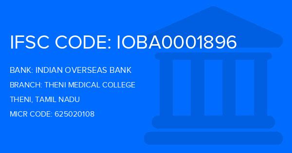 Indian Overseas Bank (IOB) Theni Medical College Branch IFSC Code