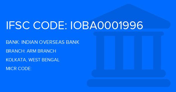Indian Overseas Bank (IOB) Arm Branch